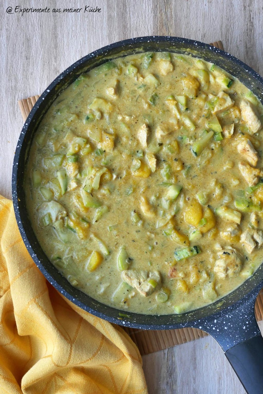 Kokos-Mango-Hähnchen - Experimente aus meiner Küche