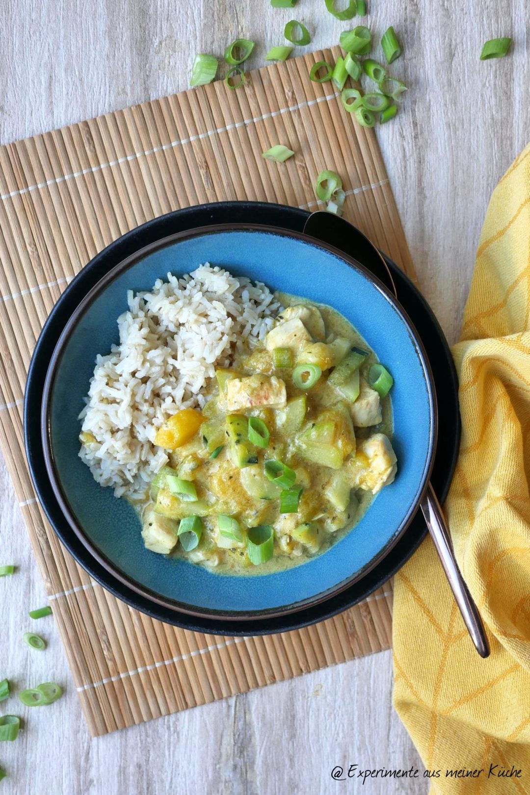 Kokos-Mango-Hähnchen - Experimente aus meiner Küche