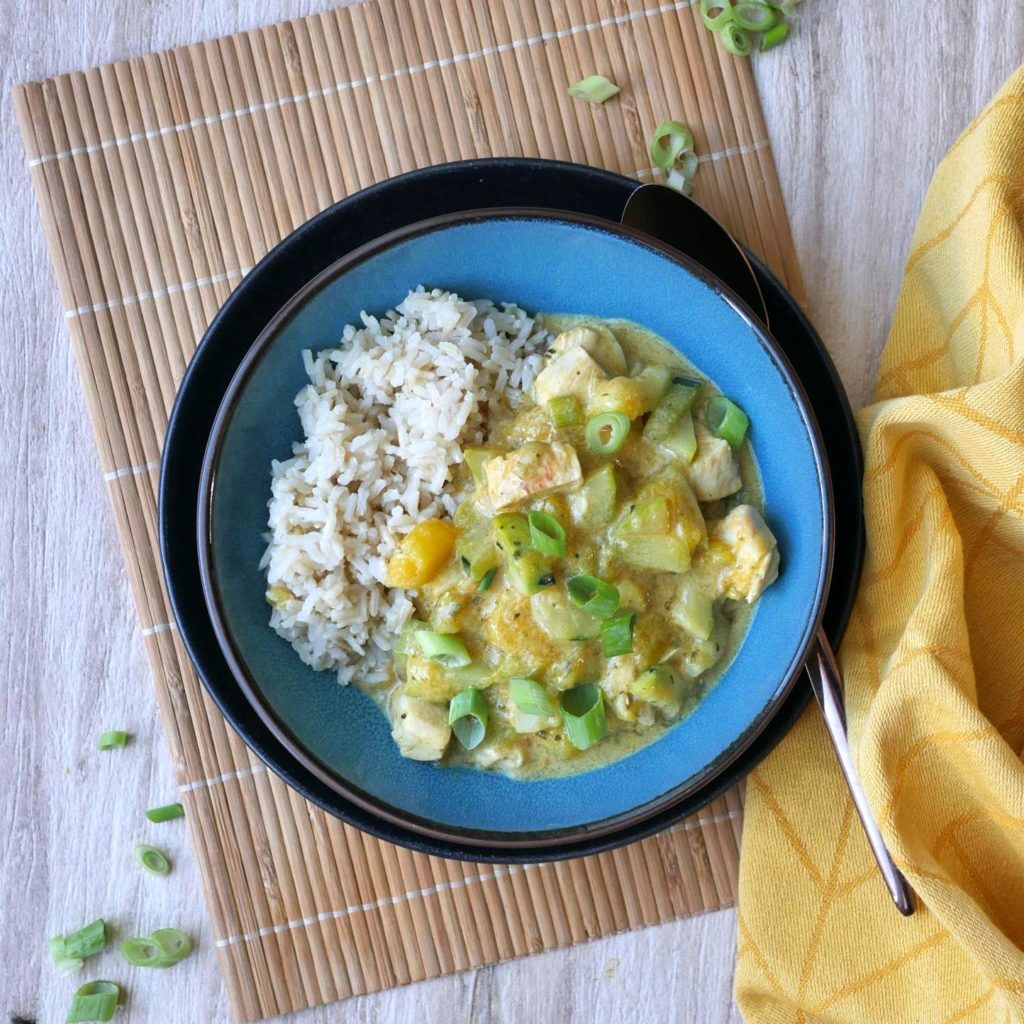 Kokos-Mango-Hähnchen - Experimente aus meiner Küche