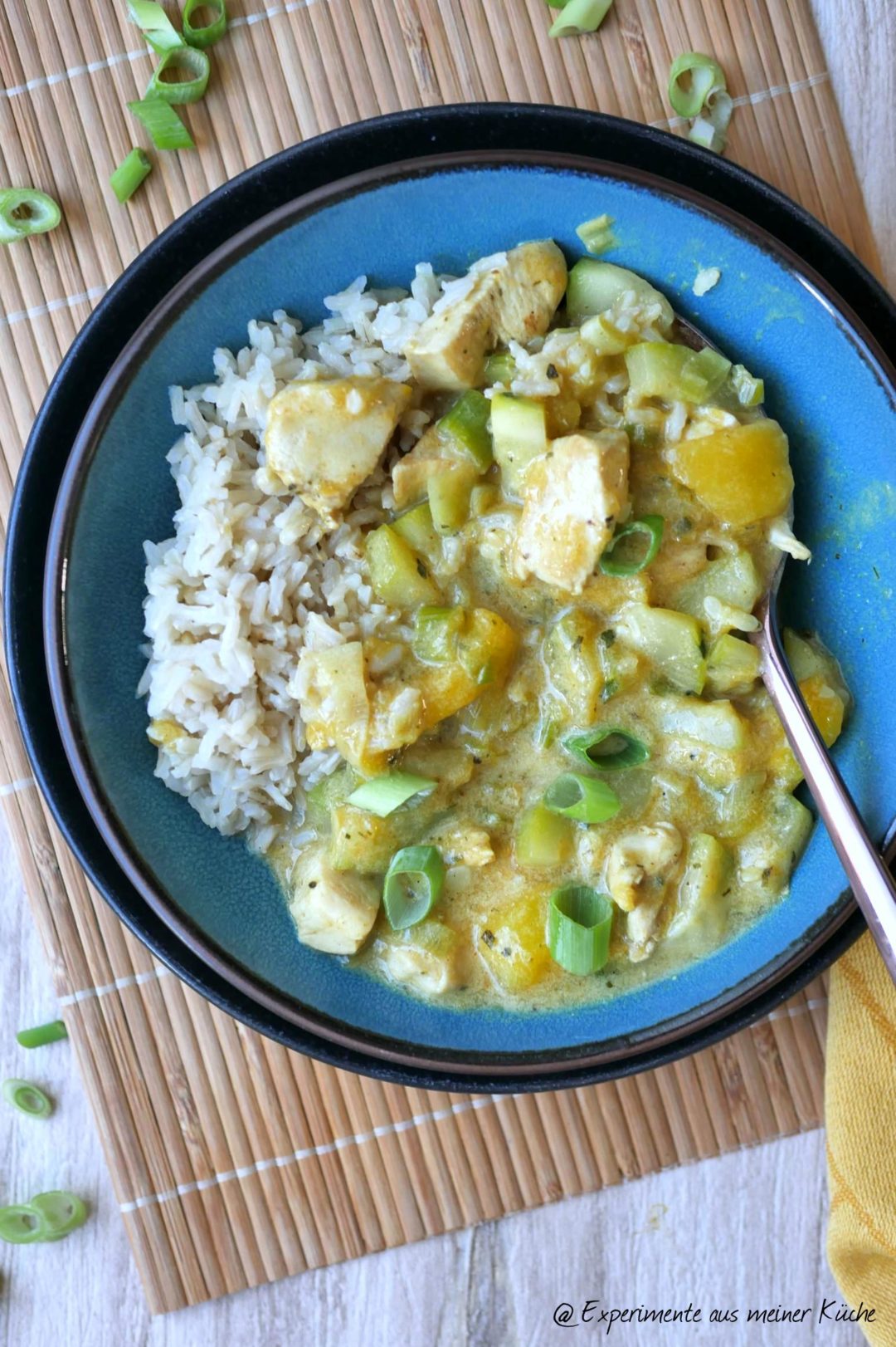 Kokos-Mango-Hähnchen - Experimente aus meiner Küche