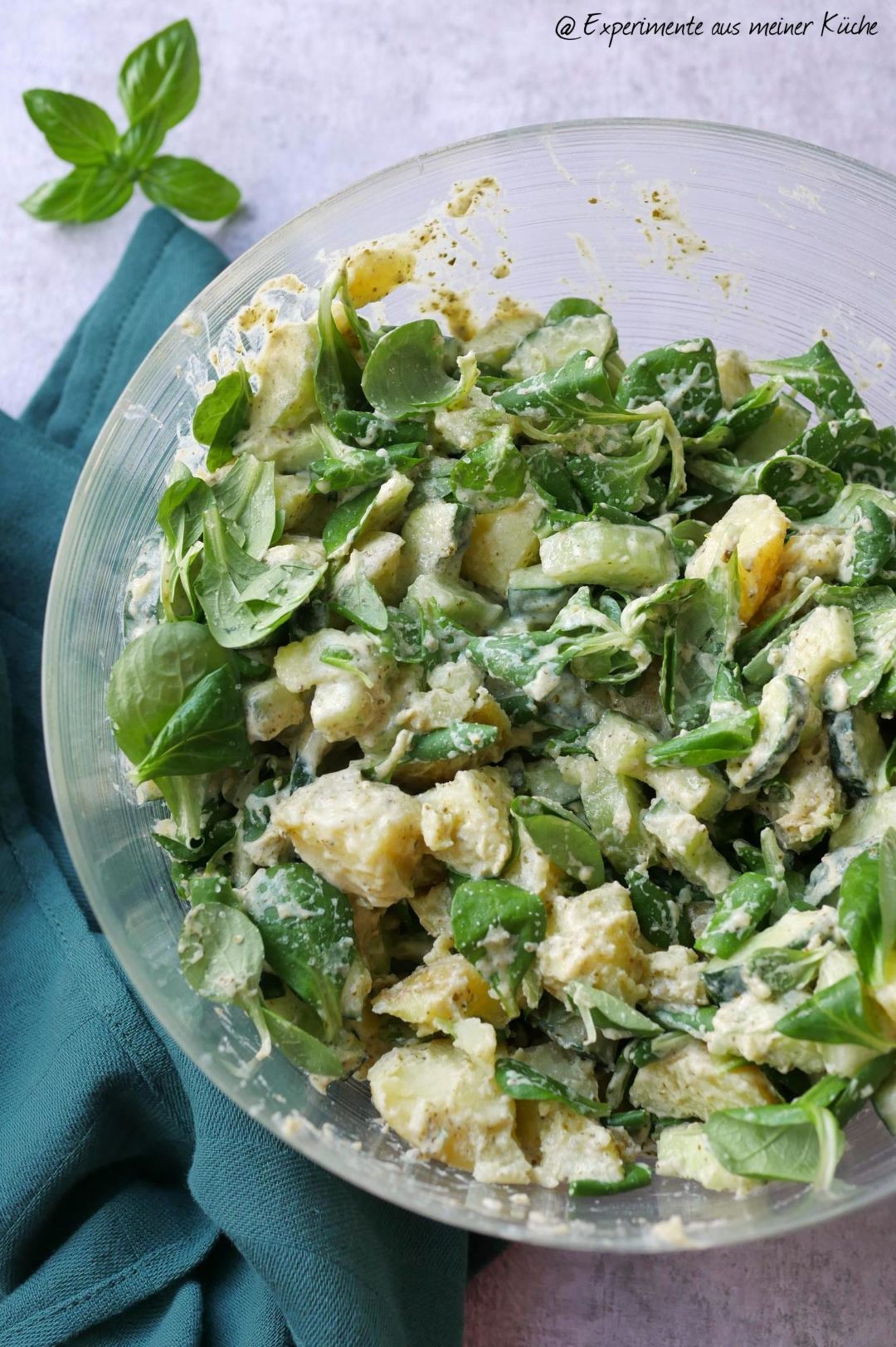 Pesto-Kartoffelsalat - Experimente aus meiner Küche