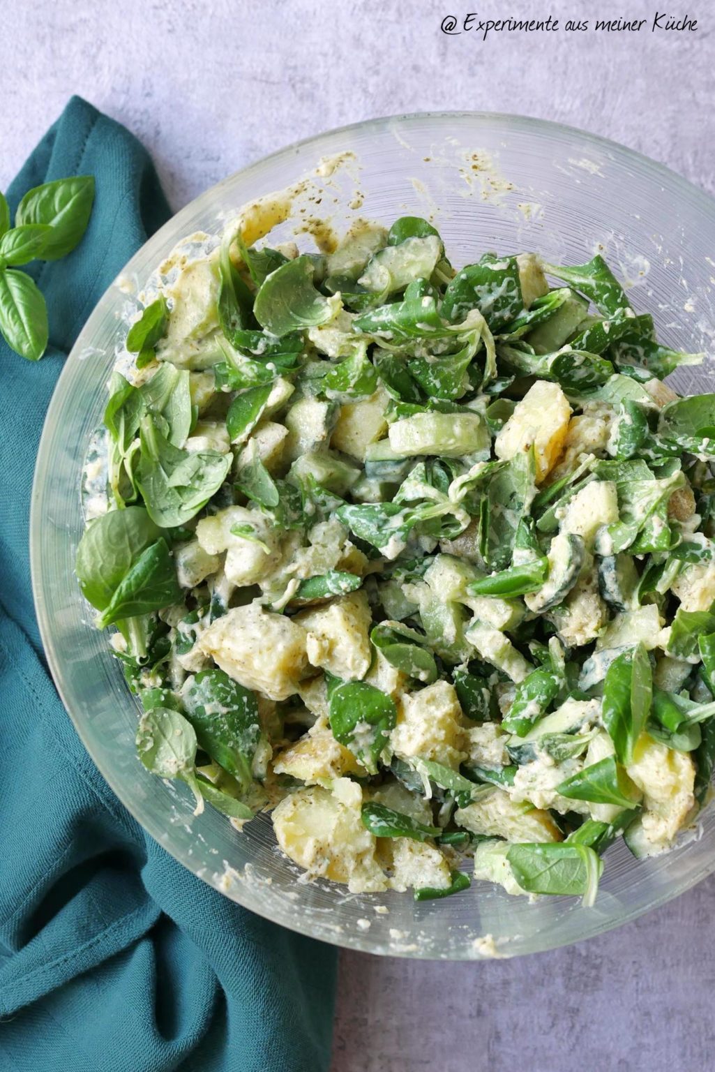 Pesto-Kartoffelsalat - Experimente aus meiner Küche