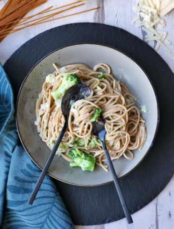 Spaghetti mit Brokkoli-Lauch-Soße | Rezept | Kochen | Essen | Weigt Watchers