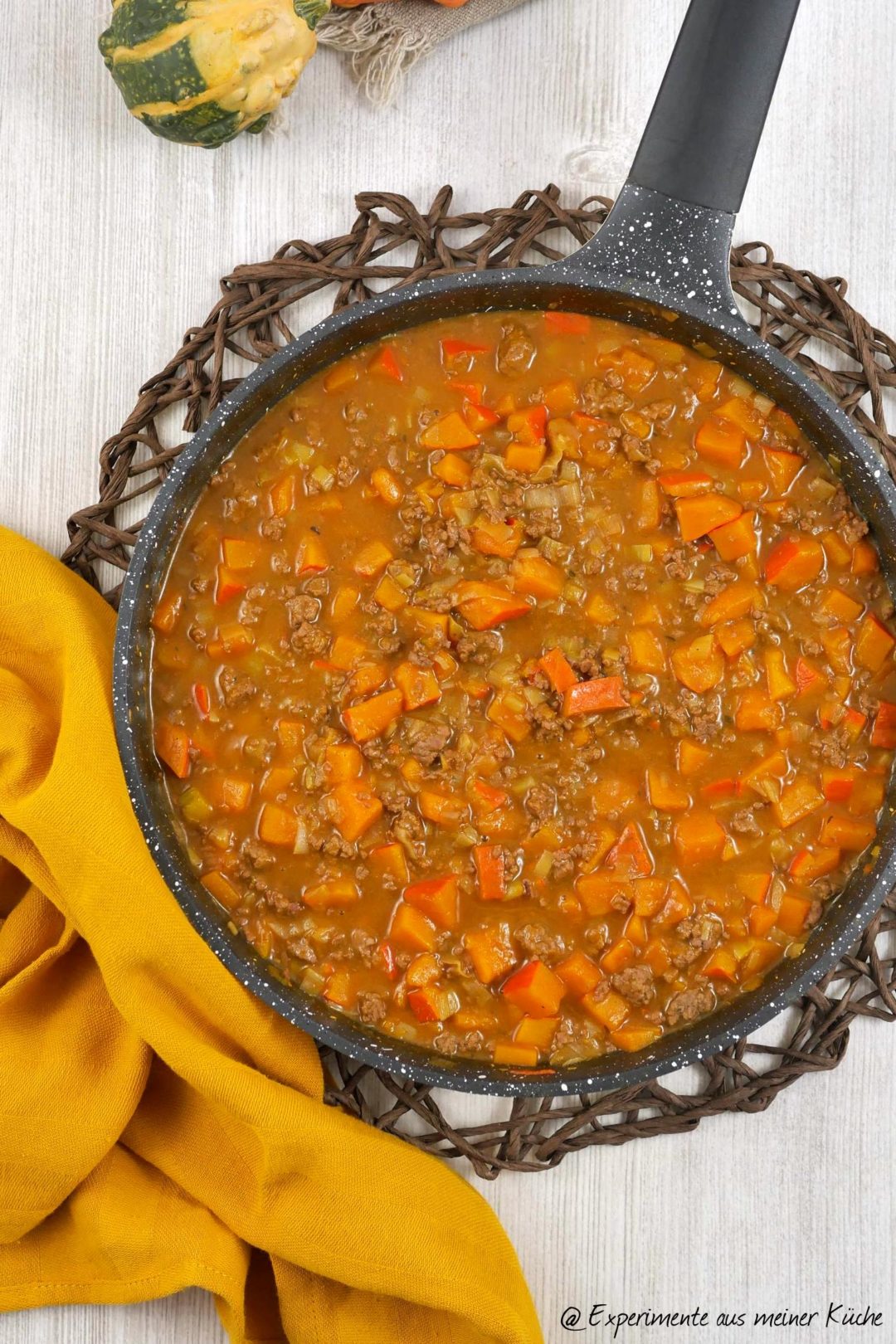 Kürbis-Hackfleisch-Pfanne - Experimente aus meiner Küche