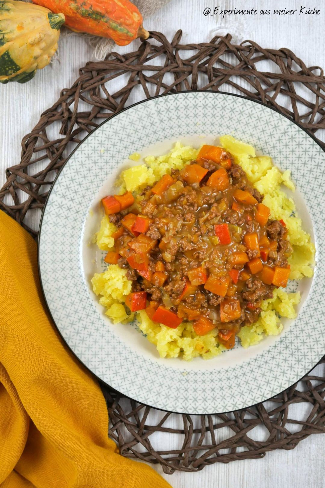 Kürbis-Hackfleisch-Pfanne - Experimente aus meiner Küche