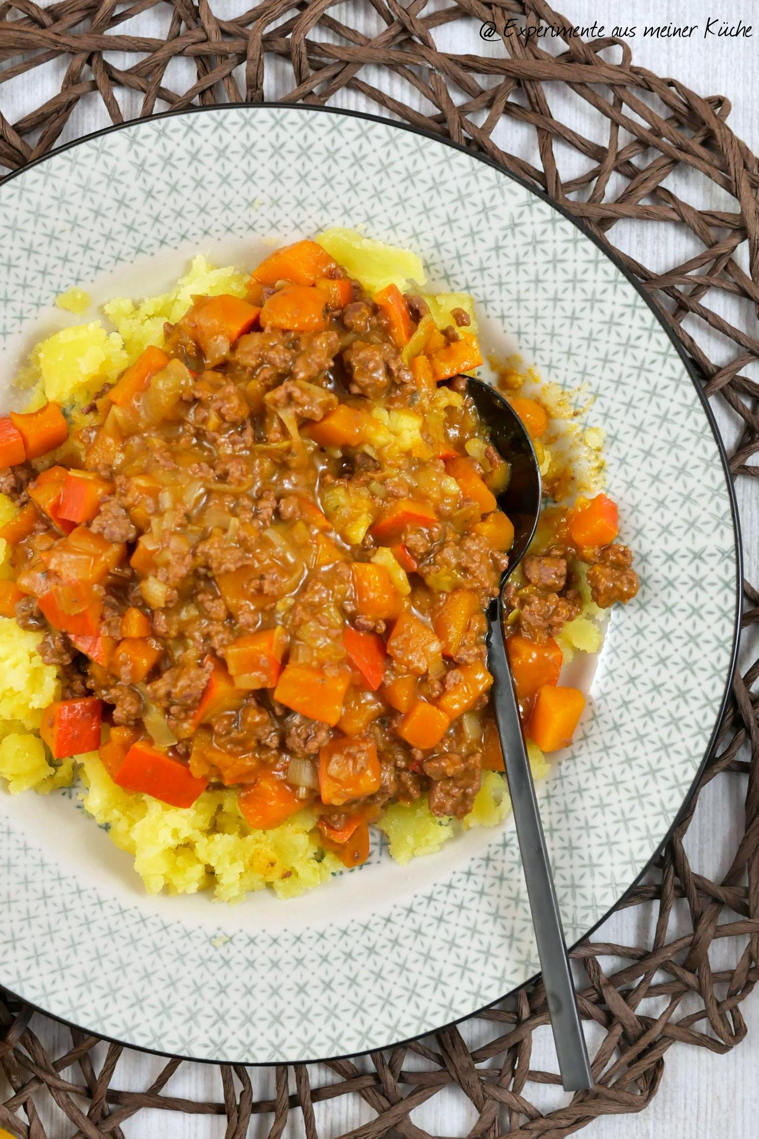 Kürbis-Hackfleisch-Pfanne - Experimente aus meiner Küche