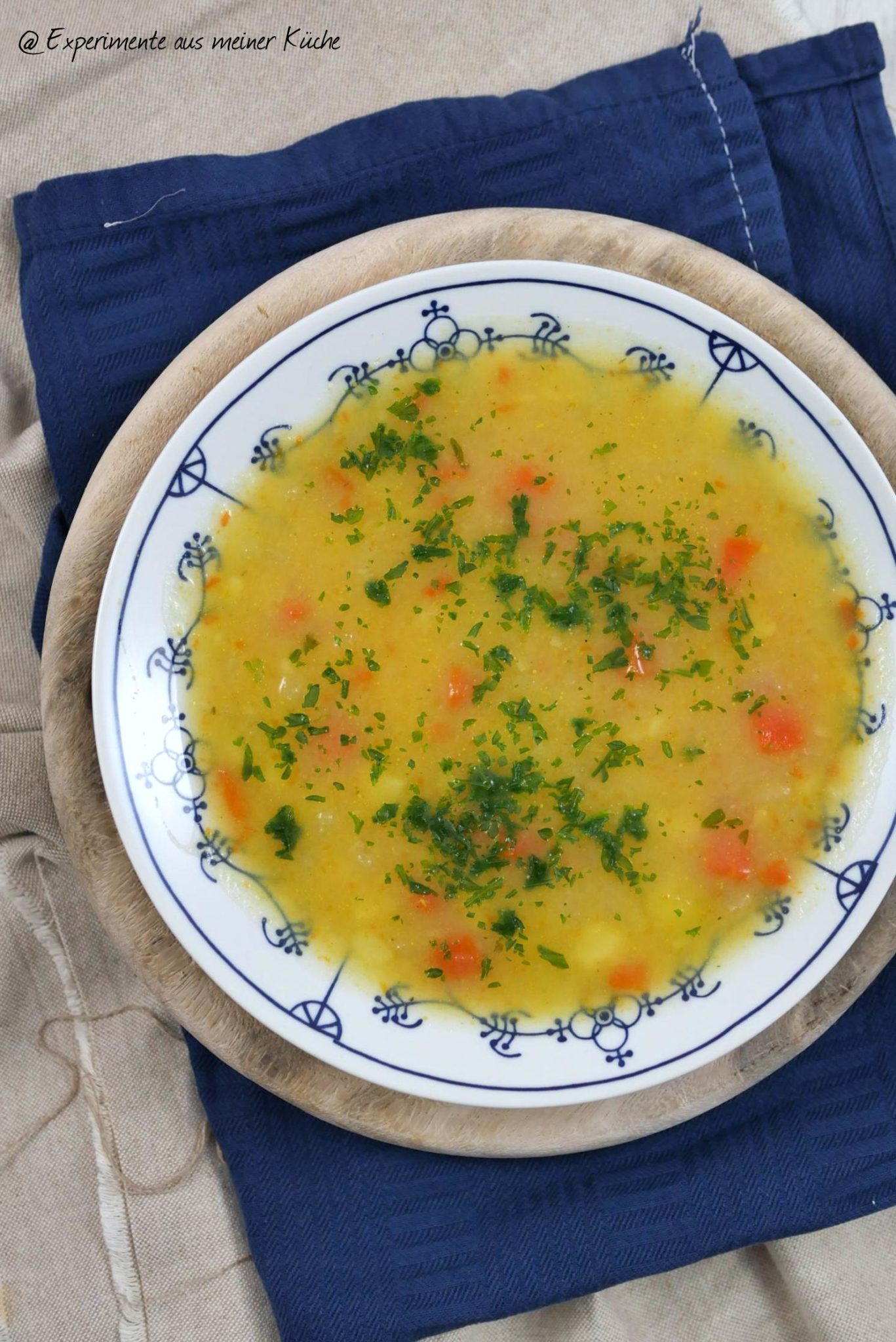 Kichererbsensuppe mit Kartoffeln