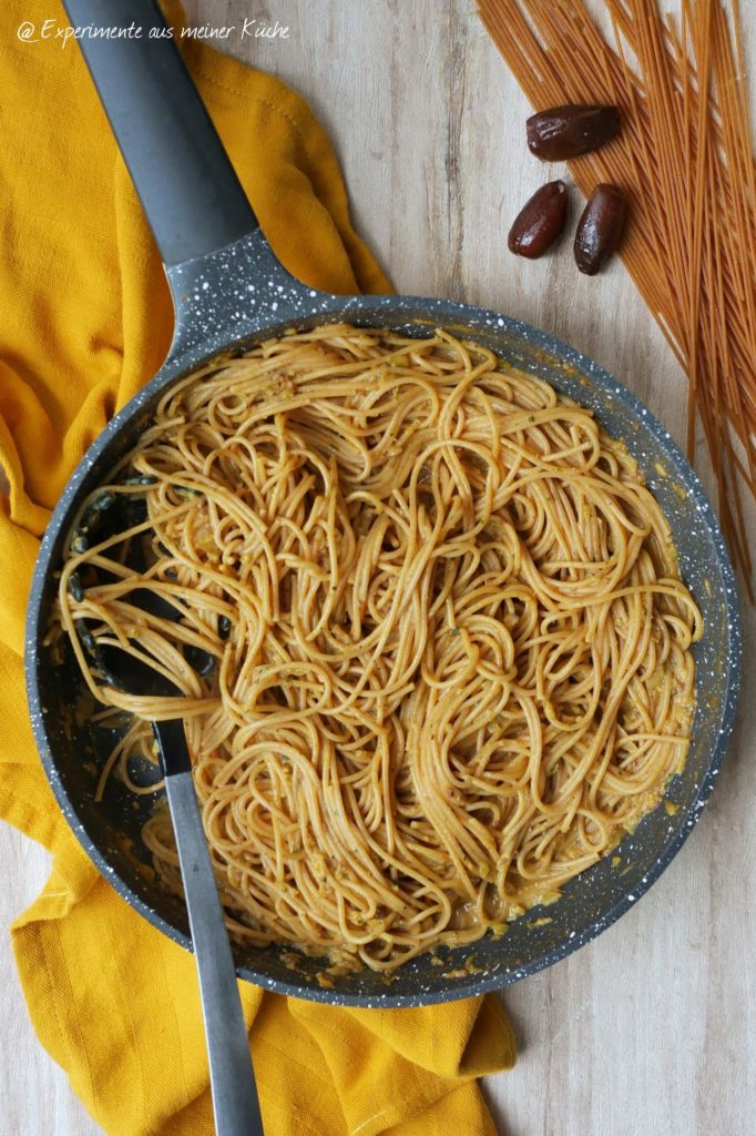Spaghetti mit pikanter Dattelsoße | Rezept | Essen | Kochen | Weight Watchers