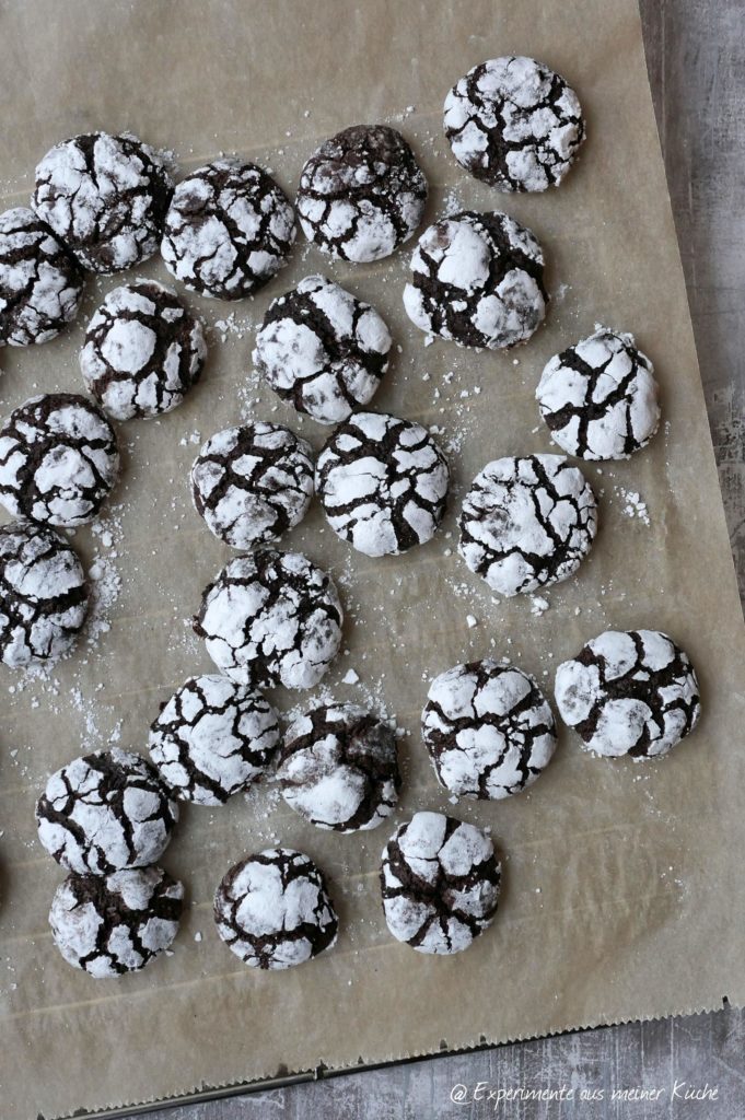 Chocolate Crinkle Cookies Rezept