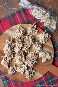 White Christmas Haystacks | Rezept | Kekse | No Bake | Weihnachten