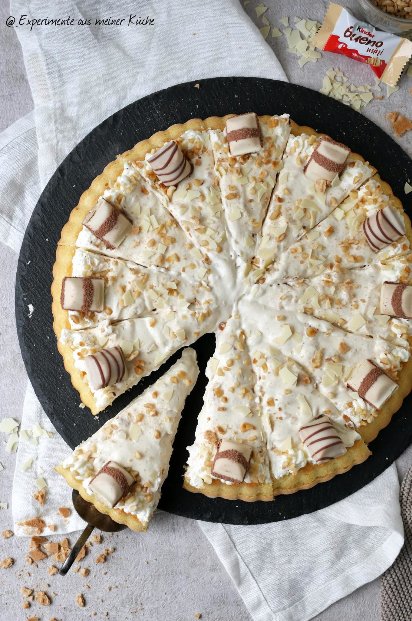 Kinder Bueno Torte ohne Backen Experimente aus meiner Küche