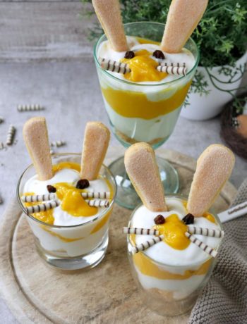 Osterhasen-Mango-Quark | Rezept | Dessert | Nachtisch | Essen | Weight Watchers