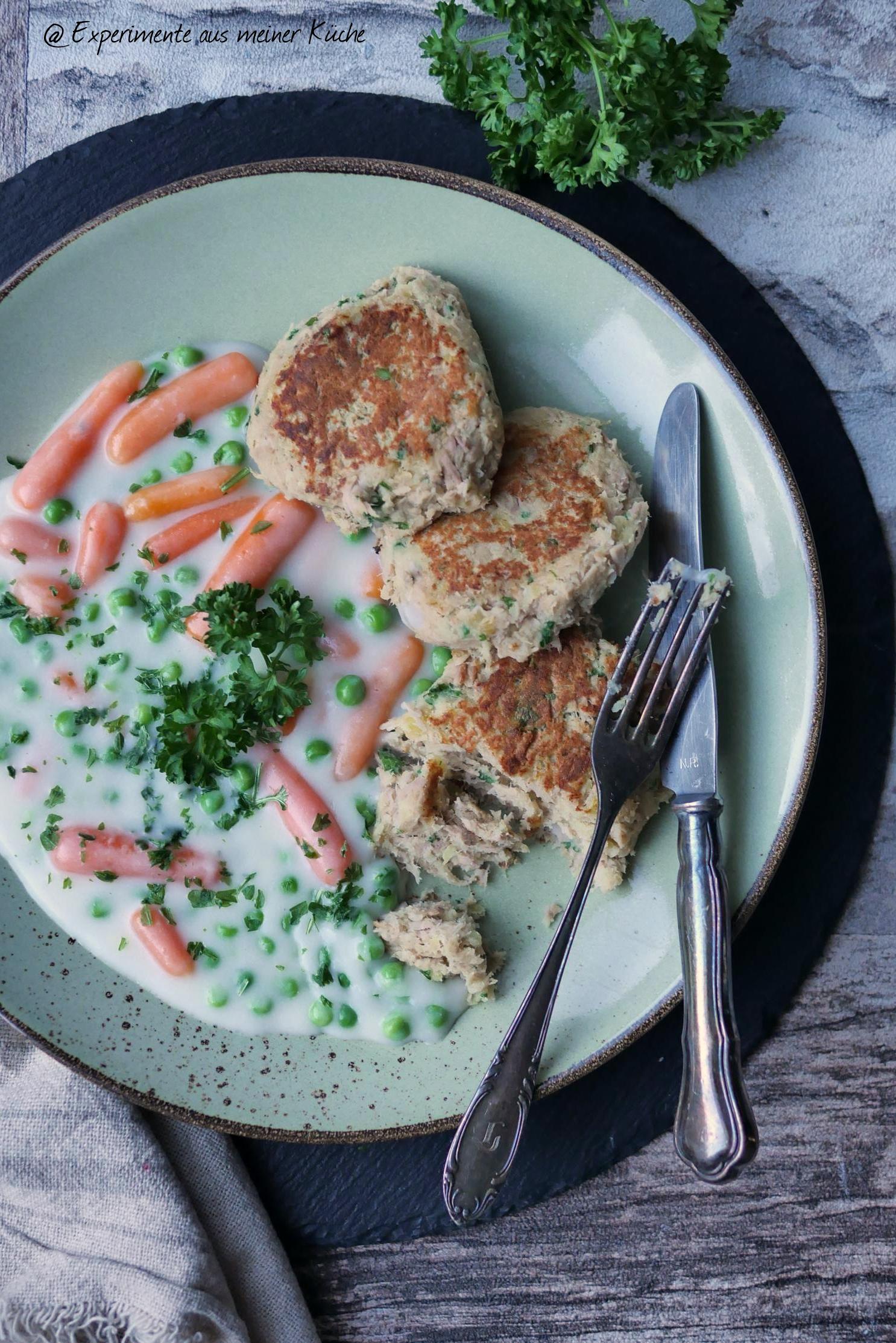 Thunfisch-Frikadellen mit Kartoffeln - Experimente aus meiner Küche