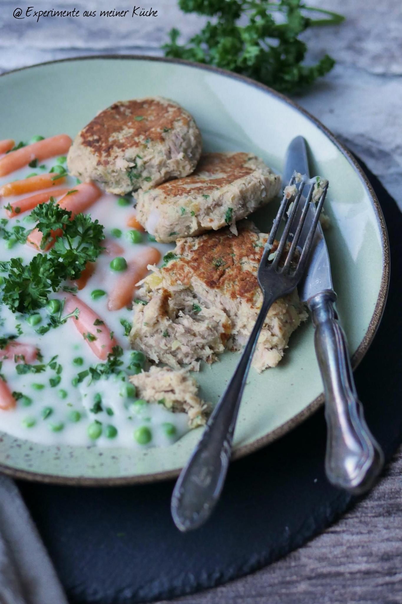 Thunfisch-Frikadellen mit Kartoffeln - Experimente aus meiner Küche