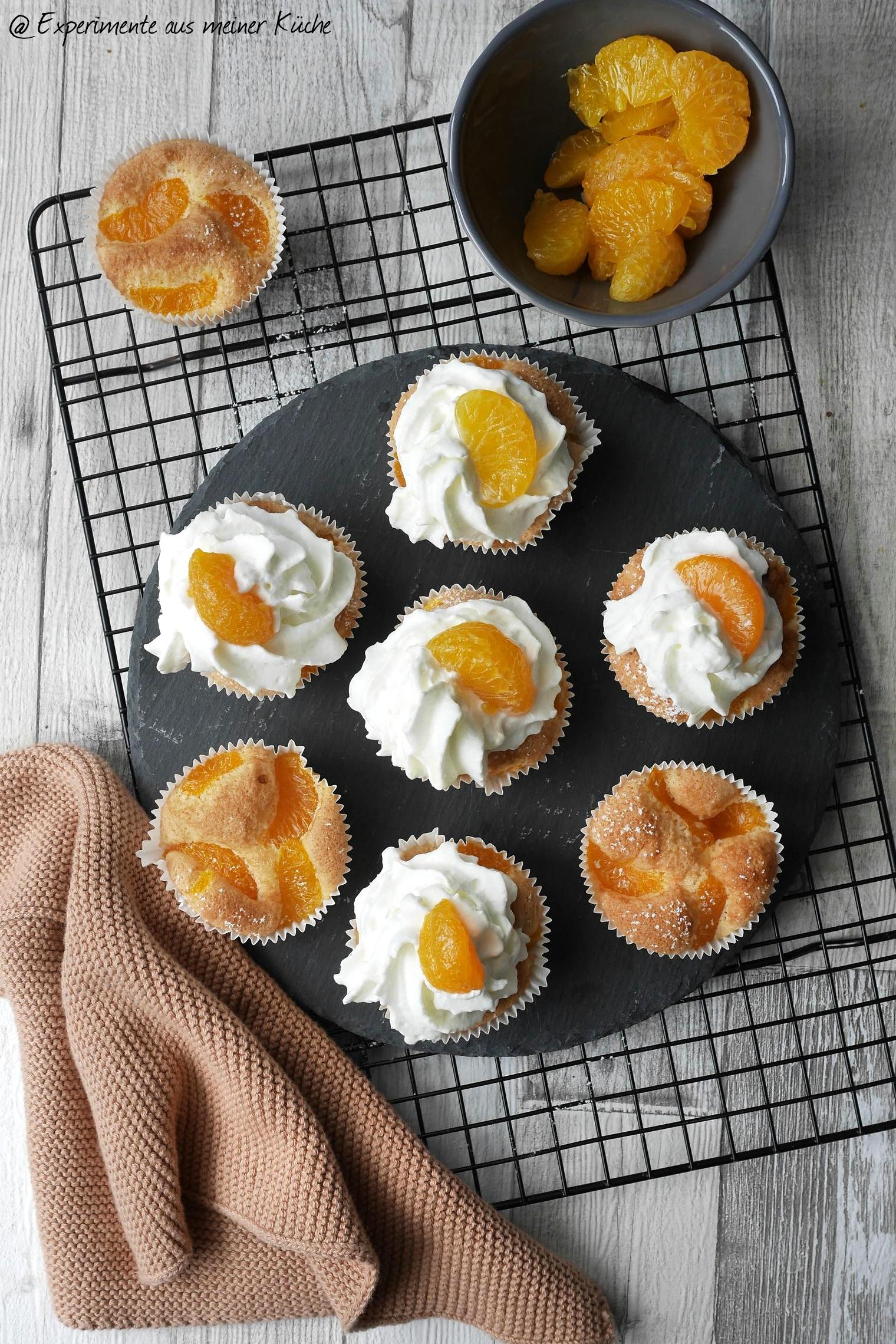 Biskuitmuffins mit Mandarinen - Experimente aus meiner Küche