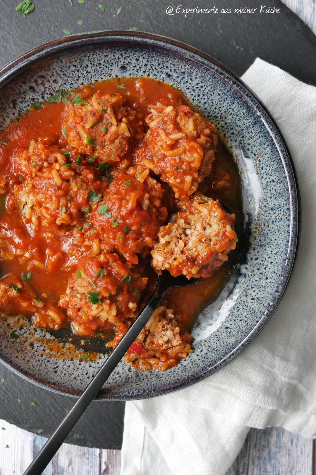 Hack-Reis-Bällchen - Experimente aus meiner Küche