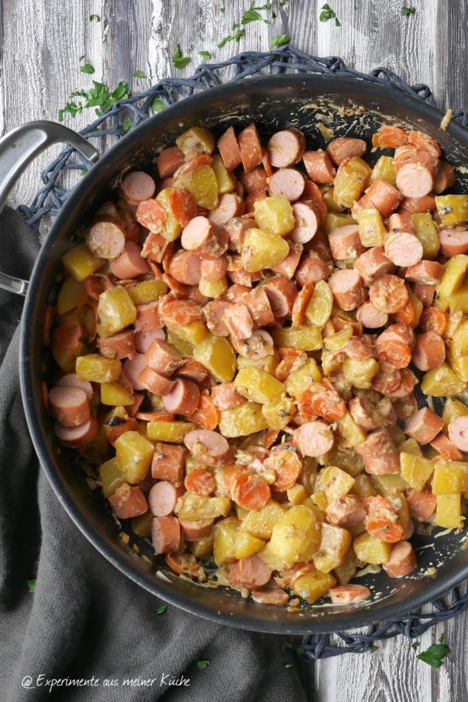 Kartoffel-Möhren-Pfanne | Rezept | Essen | Kochen | Weight Watchers