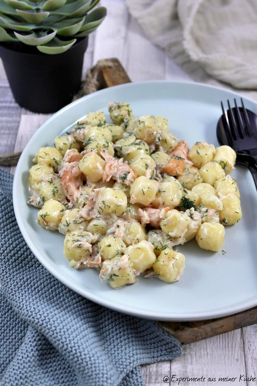 Gnocchi-Lachs-Pfanne - Experimente aus meiner Küche