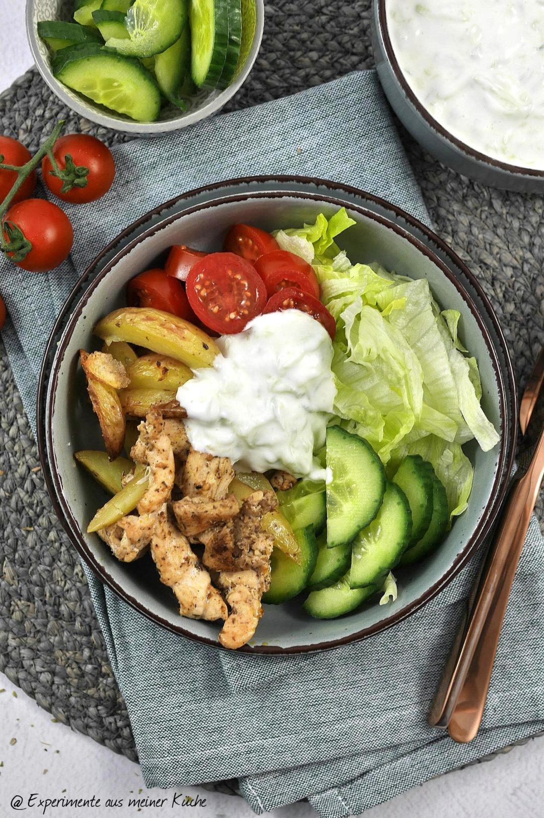 Hähnchen-Rahmgulasch &amp;quot;Gyros Art&amp;quot; - Experimente aus meiner Küche