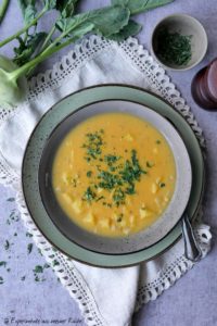 Kartoffel-Kohlrabi-Suppe mit Senf | Rezept | Essen | Kochen | Weight Watchers