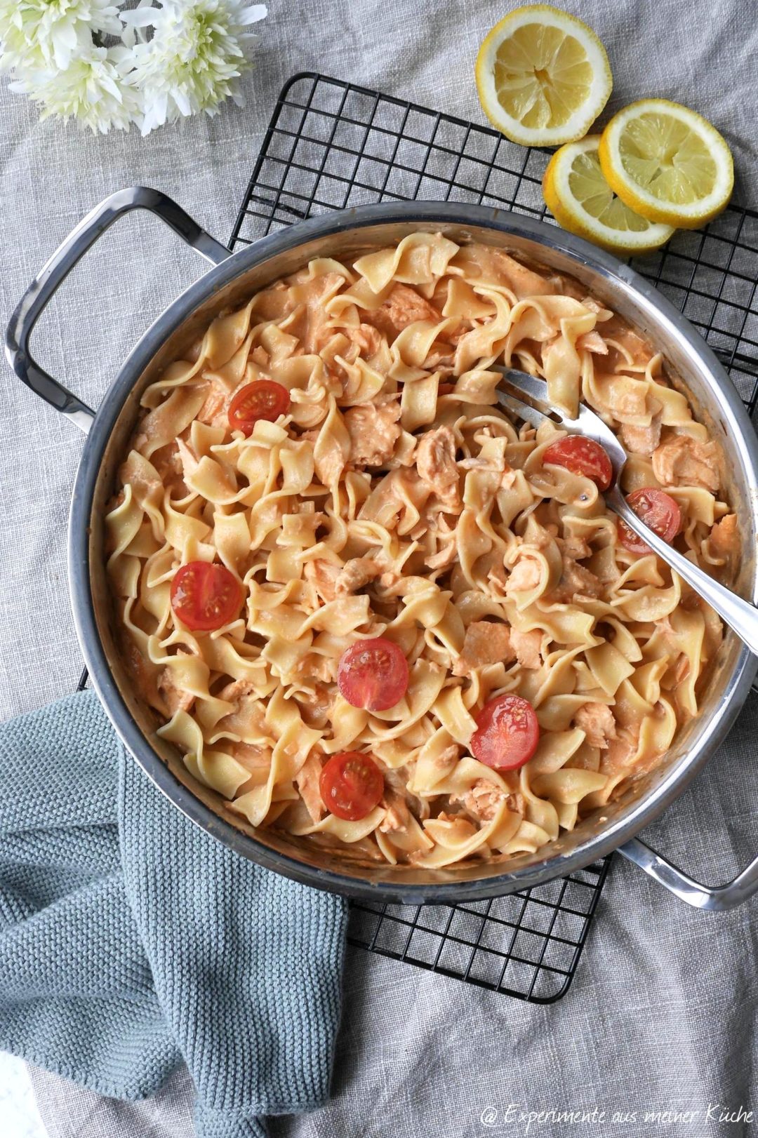 Lachs-Gnocchi-Spinat-Gratin - Experimente aus meiner Küche