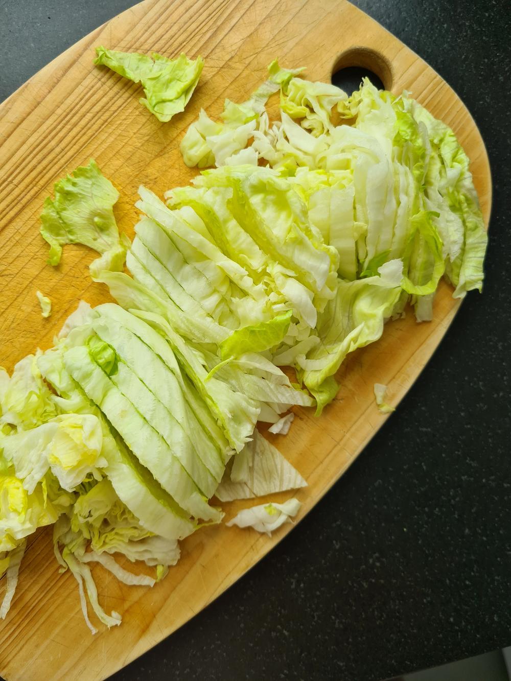 Möhren Apfel Eisbergsalat - Experimente aus meiner Küche