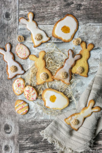 Osterhasenkekse | Rezept | Backen | Mürbeteig | Ostern