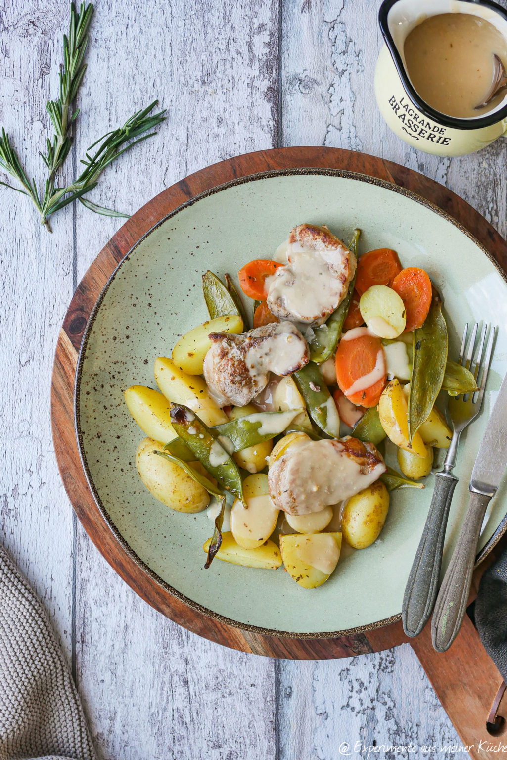 Schweinefilet in Paprika-Rahmsoße | Experimente aus meiner Küche