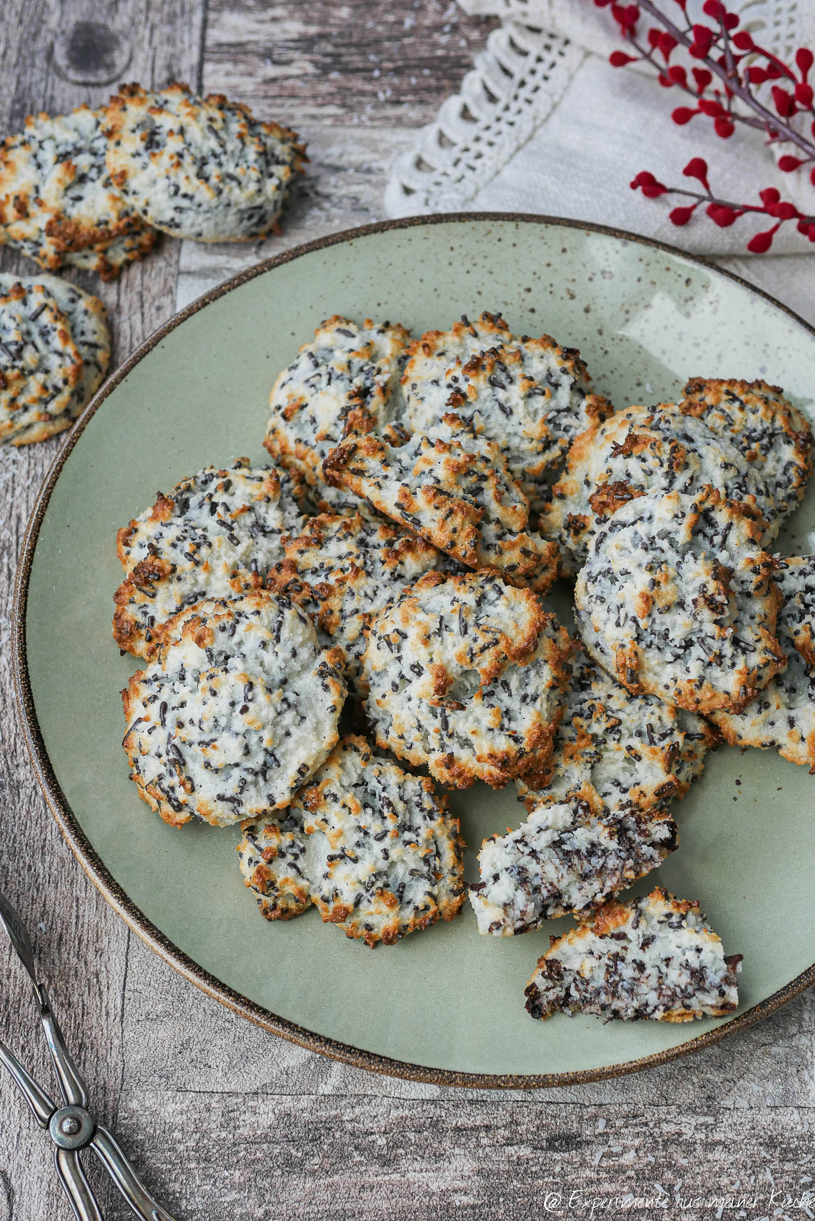 Schnelle Kokosmakronen mit 2 Zutaten | Rezept | Backen | Weihnachten | Plätzchen