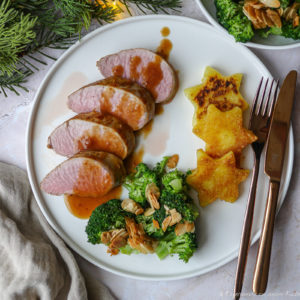 Schweinefilet mit Lebkuchensauce | Rezept | Essen | Kochen | Weihnachten