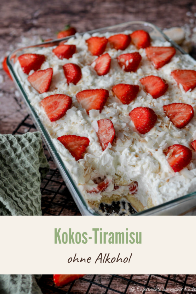 Kokos-Tiramisu mit Erdbeeren | Erdbeer-Rezepte