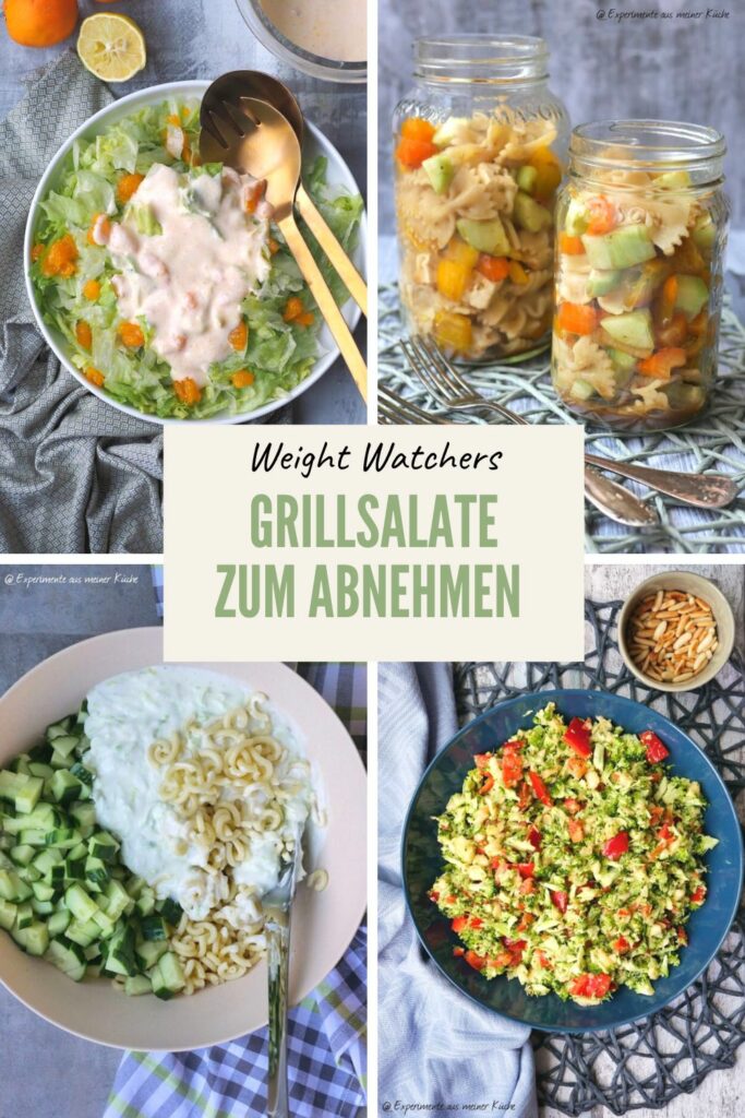 Grillsalate zum Abnehmen | Weight Watchers Salate zum Grillen