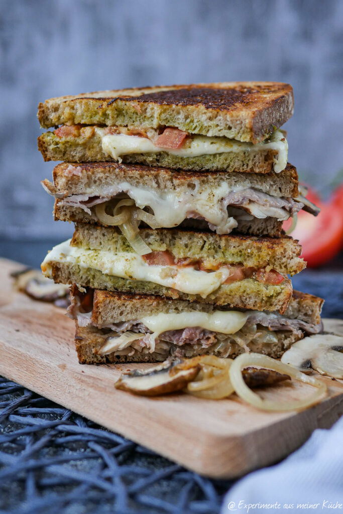 Sandwich Rezepte -  Belegte Brote deluxe