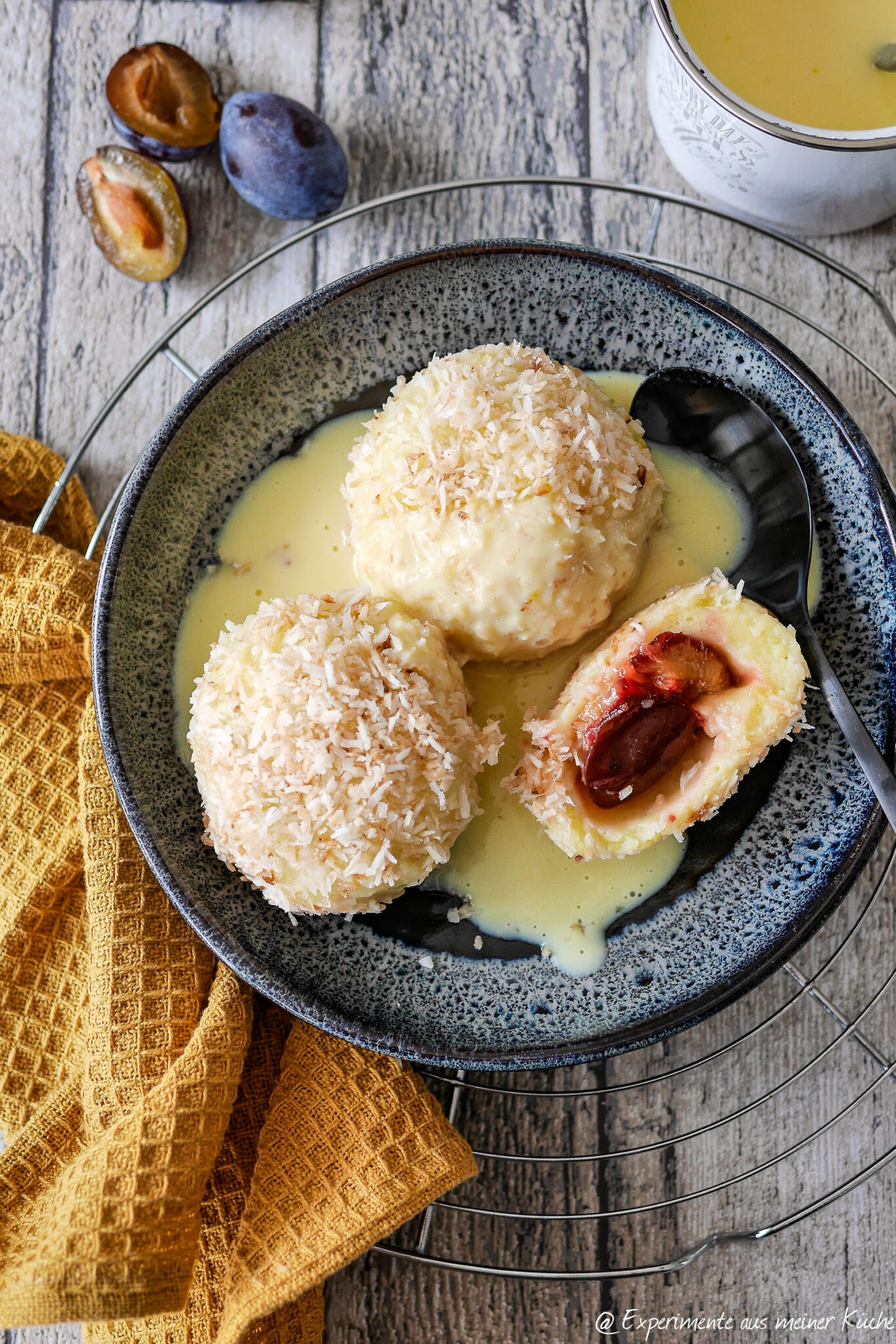 Pflaumen Knödel - Experimente aus meiner Küche