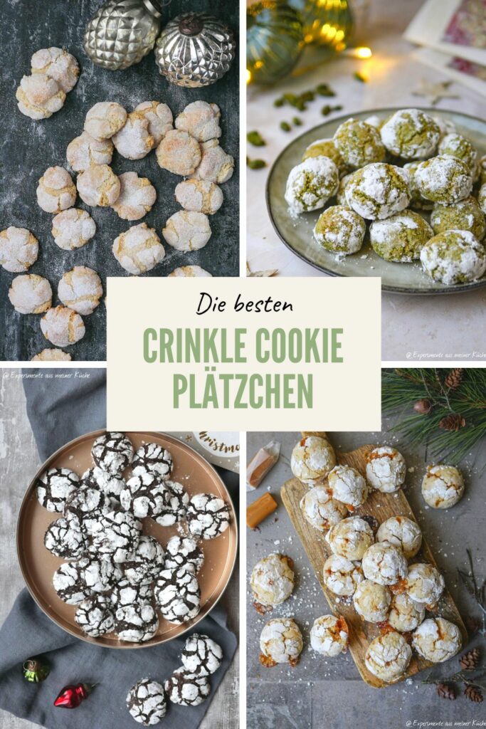Crinkle Cookie Plätzchen