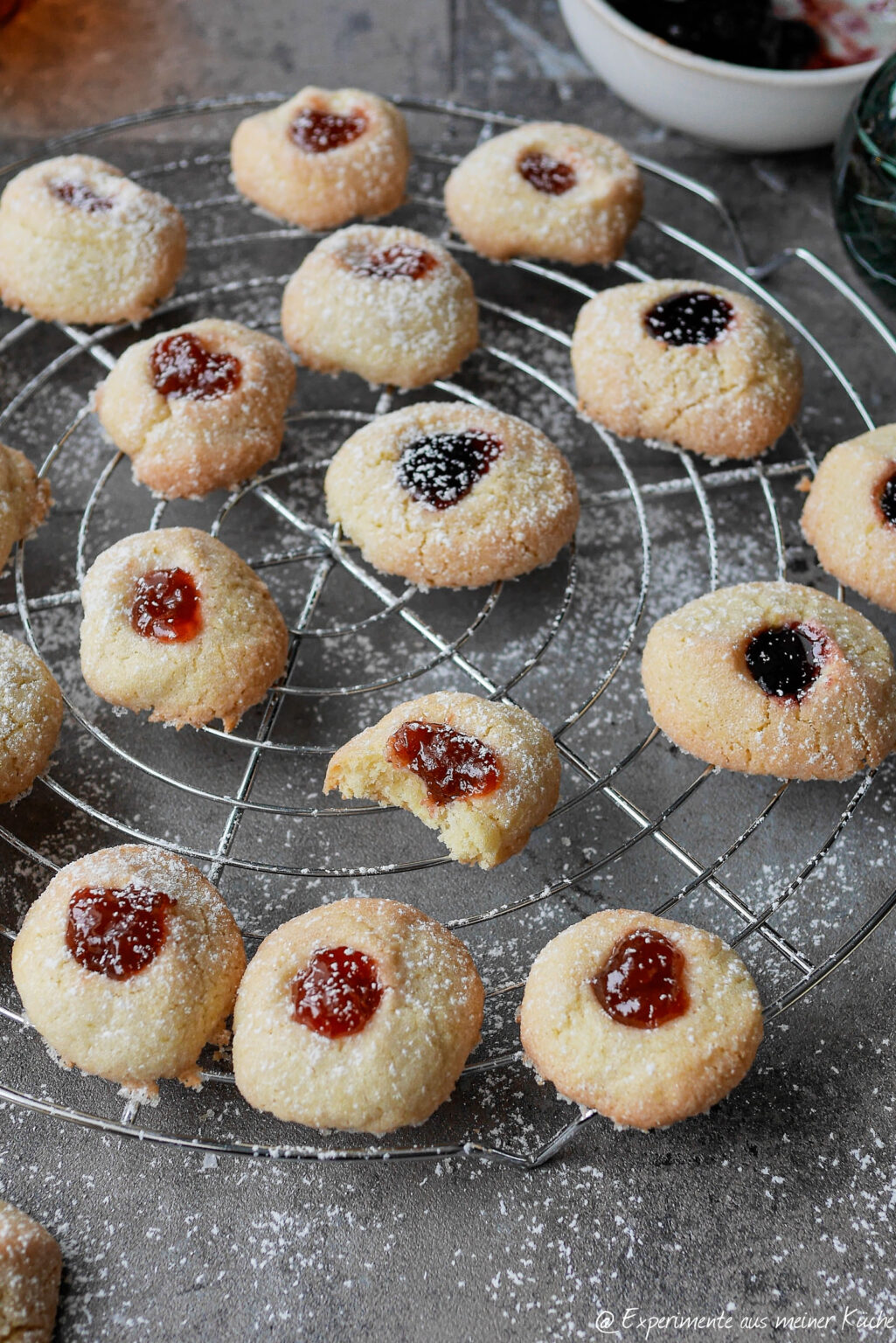 Husarenkrapfen ohne Nüsse