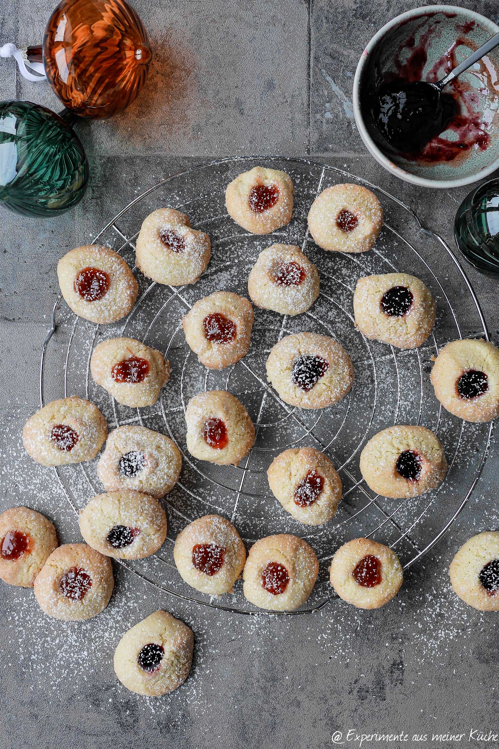 Husarenkrapfen ohne Nüsse