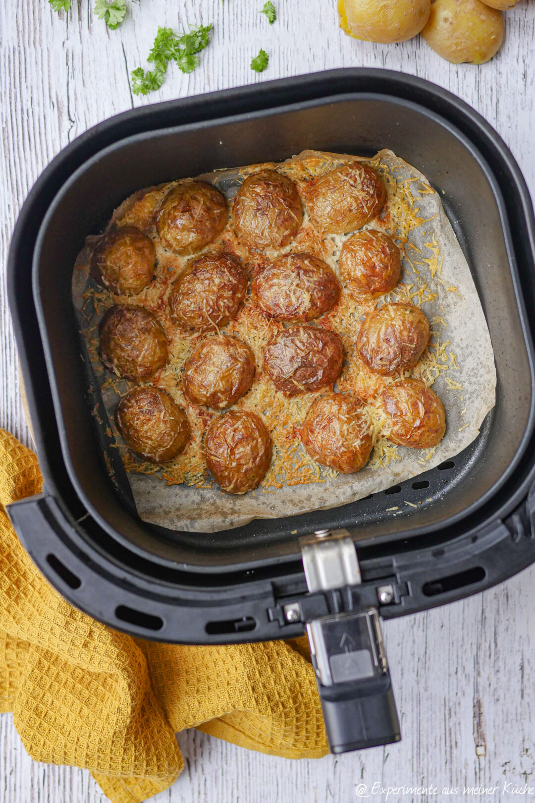 ParmesanKartoffeln aus der Heißluftfritteuse