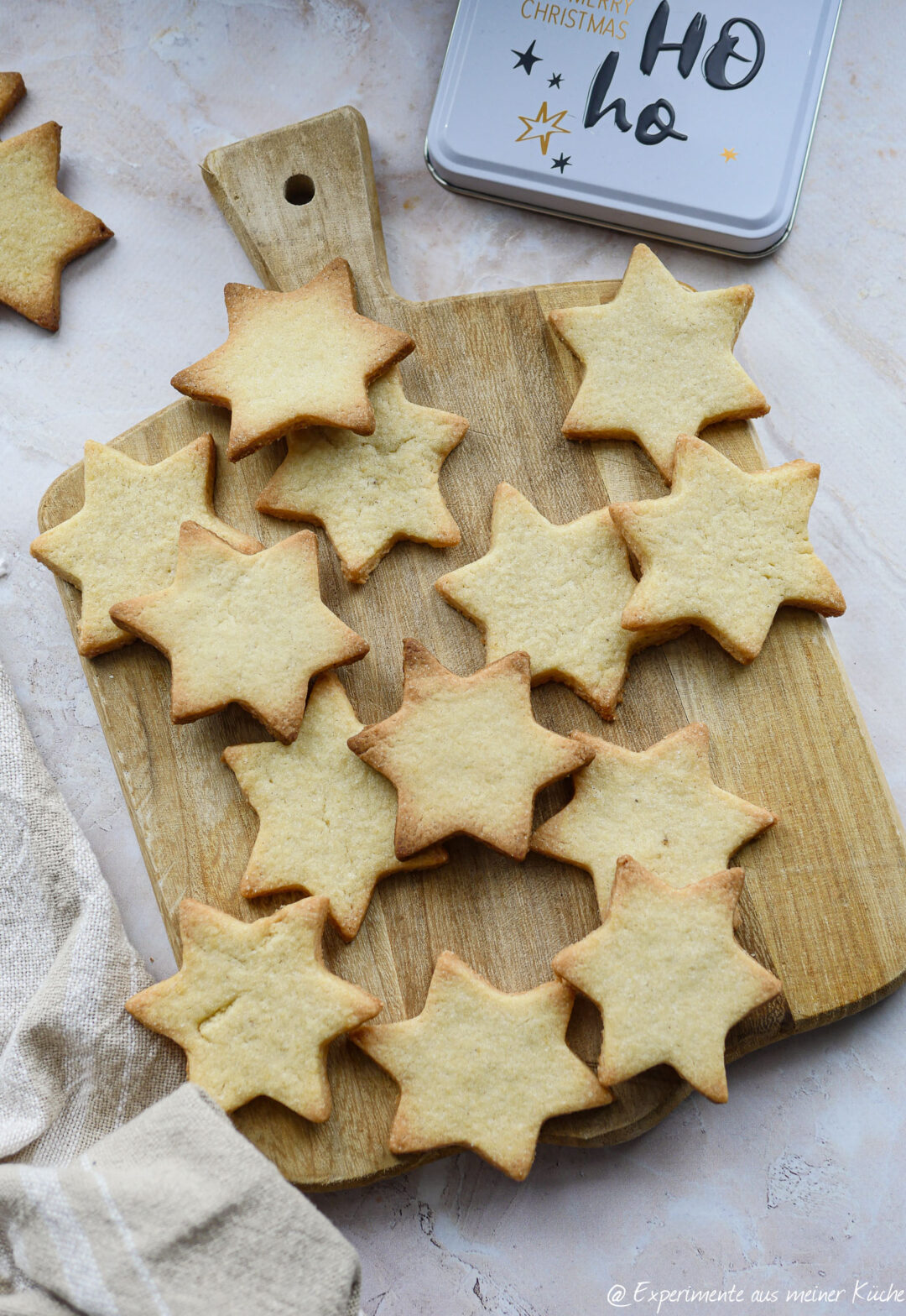 Einfacher Plätzchenteig zum Ausstechen, der nicht klebt Einfacher Plätzchenteig zum Ausstechen, der nicht klebt