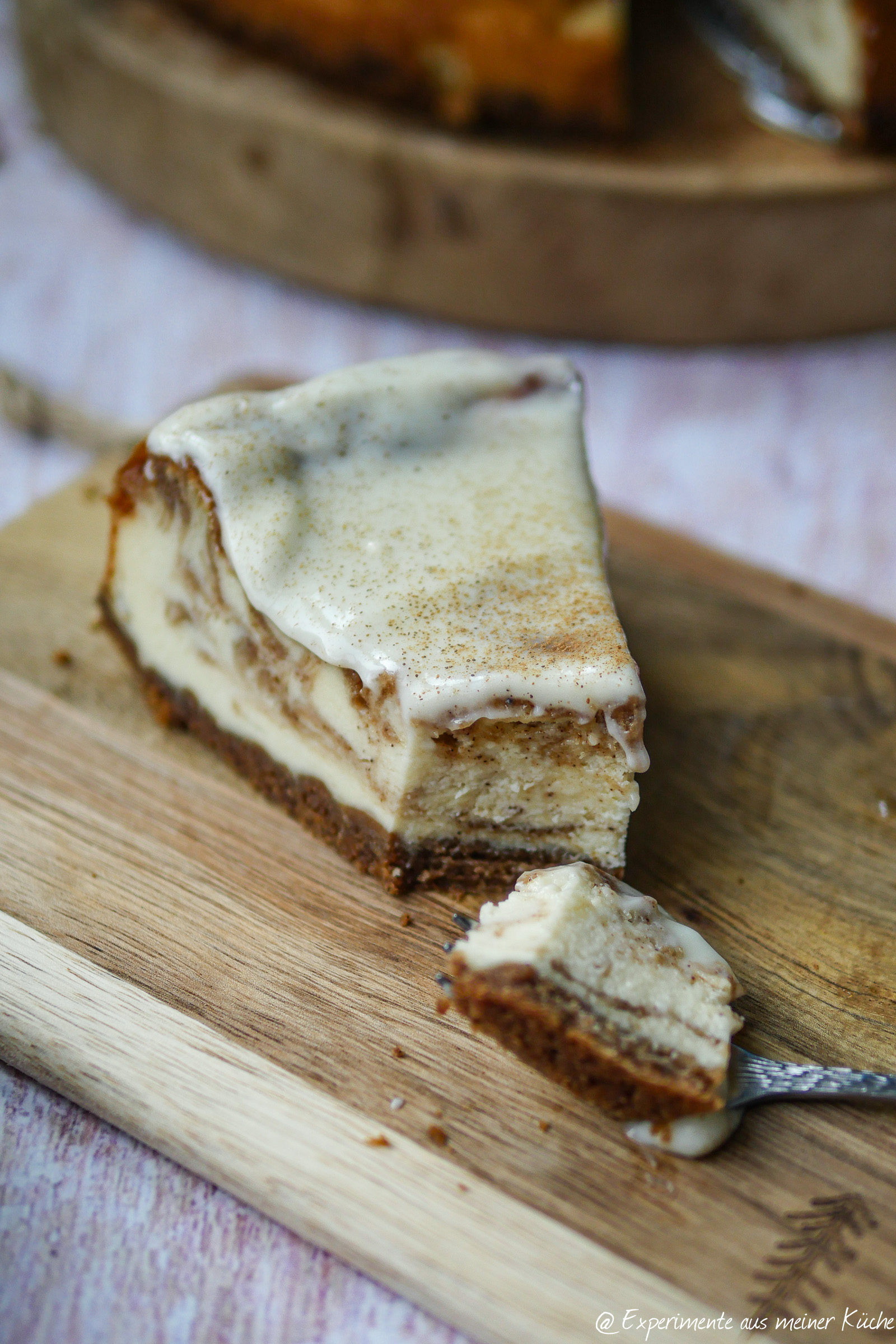 Zimtschnecken Kuchen Rezept für Käsekuchen