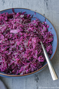 Rotkohl Roh Rotkohl Salat - Experimente aus meiner Küche