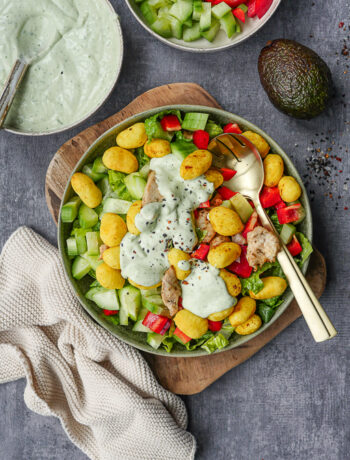 Airfryer Gnocchi Salat
