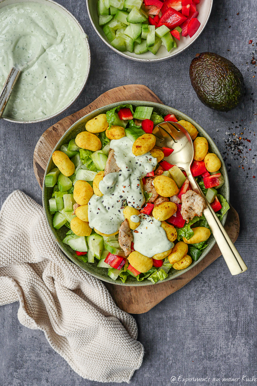 Airfryer Gnocchi Salat