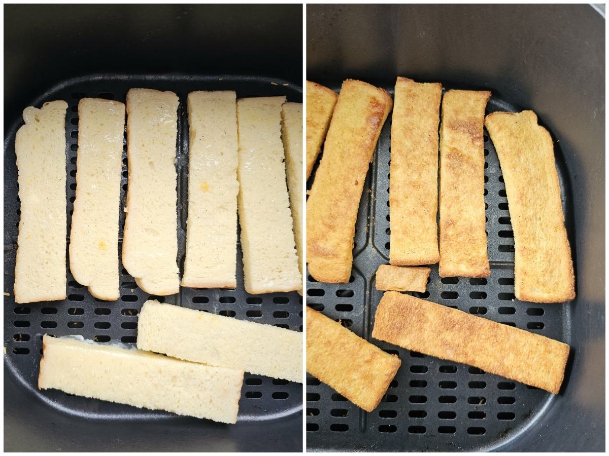 French Toast aus der Heißluftfritteuse