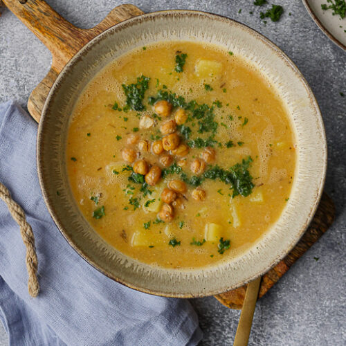 Kichererbsensuppe Mit Kartoffeln