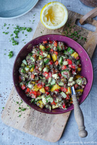 Bunter Quinoa Salat