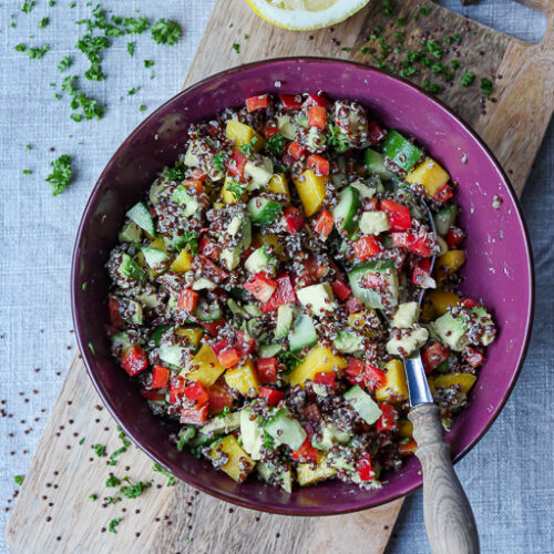Salat mit Quinoa