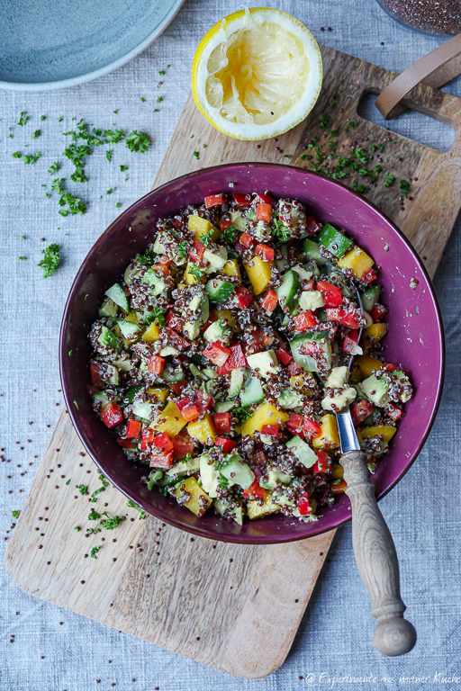Salat mit Quinoa
