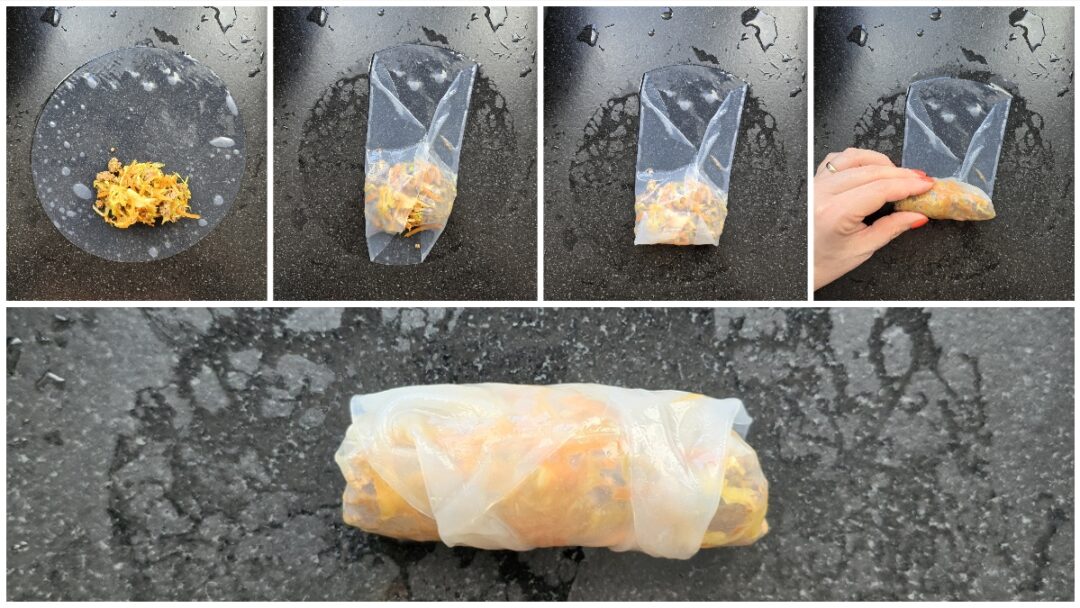 Vietnamesische Frühlingsrollen mit Reispapier aus dem Airfryer