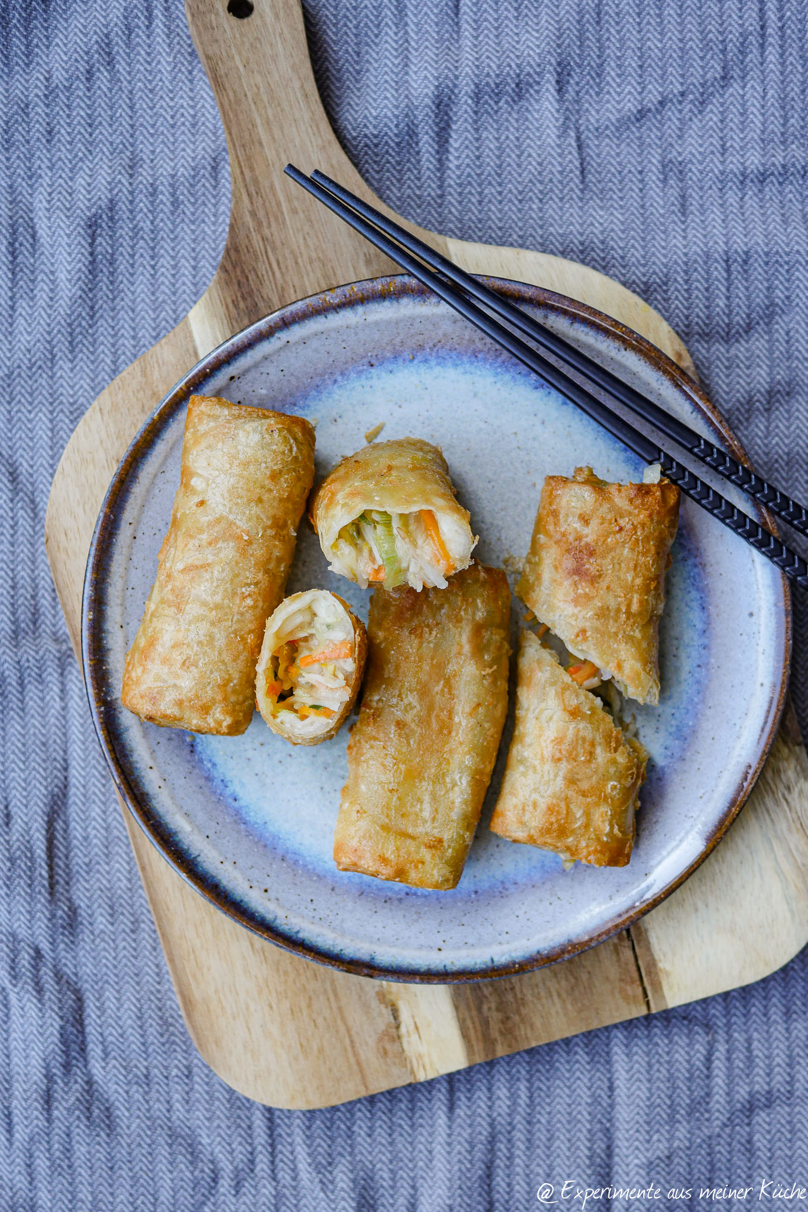 Frühlingsrollen aus der Heißluftfritteuse
